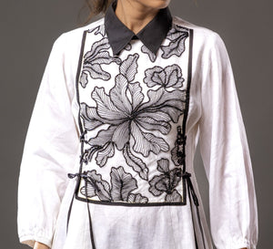 White Wave Dress | Women's Wave Dress | Rivoshia